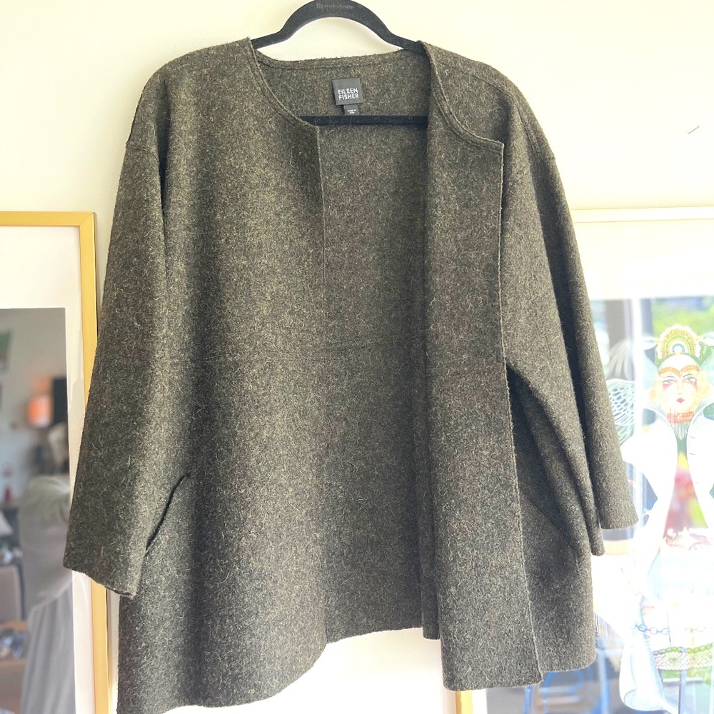 Eileen Fisher Jacket, XL